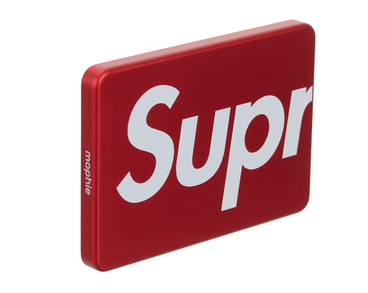 Supreme mophie Qi2 Powerstation (SS26) Red