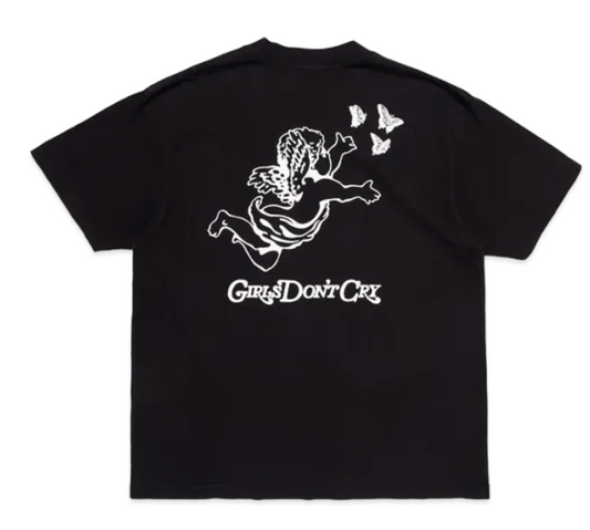 Girls Don't Cry GDC Angel Logo S/S T-Shirt Vintage Black / Light Blue