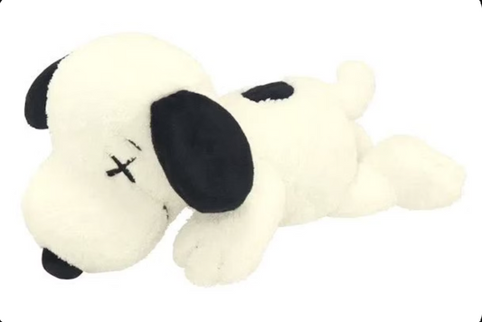 KAWS x Uniqlo x Peanuts Snoopy Plush (Small) White