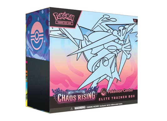 2026 Pokémon Mega Evolution Chaos Rising Elite Trainer Box