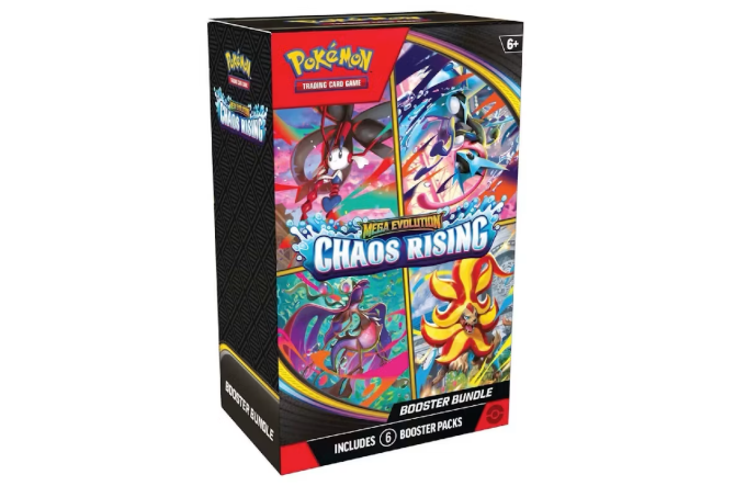 2026 Pokémon Mega Evolution Chaos Rising Booster Bundle