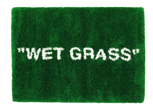 Virgil Abloh x IKEA MARKERAD "WET GRASS" Rug 195x133 CM