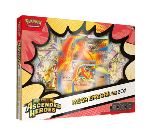 Pokemon TCG Mega Emboar ex Box 