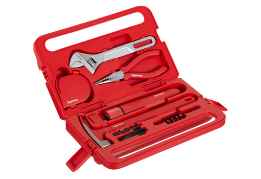Supreme Hoto 5-Piece Tool Set Red