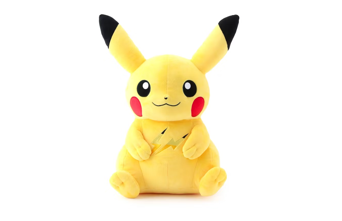 Pokemon x Thunderbolt Project by Fragment Pikachu Plush Yellow