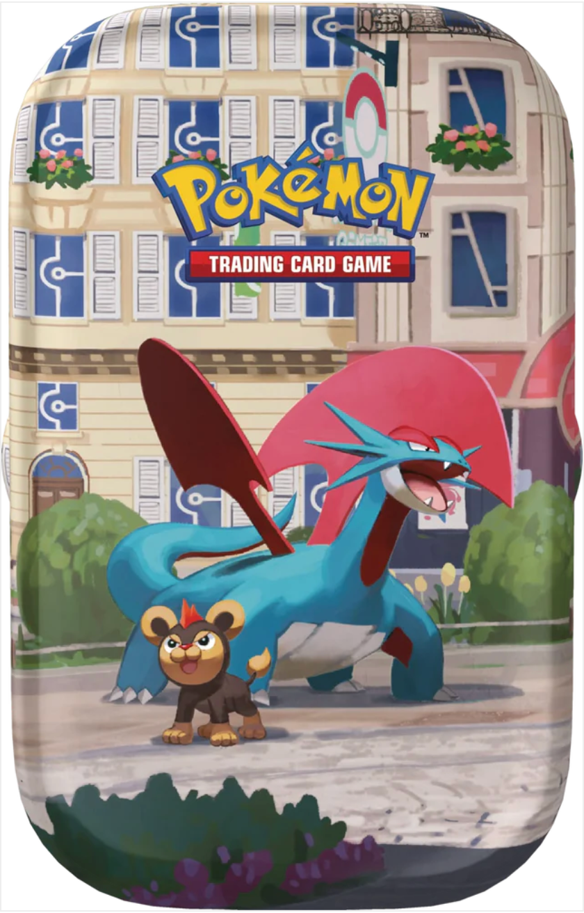 2026 Pokémon Mega Evolution Lumiose City Mini Tin (Salamence/Litleo)
