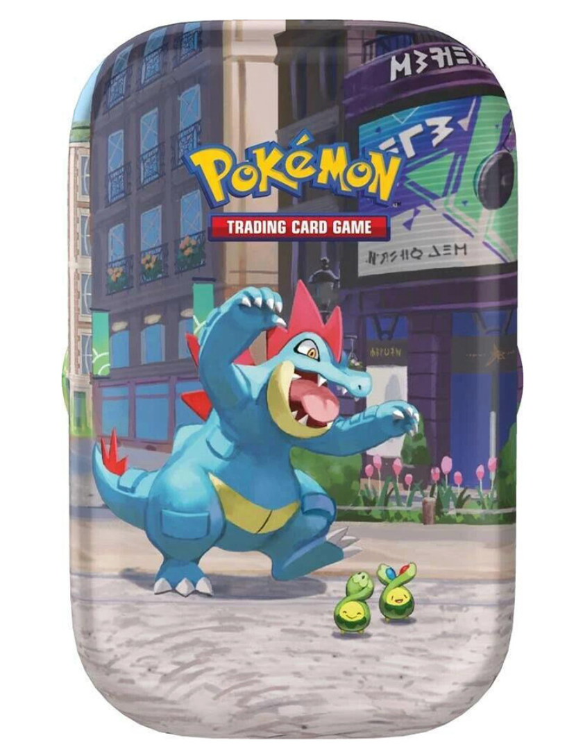 2026 Pokémon Mega Evolution Lumiose City Mini Tin (Feraligatr/Budew)