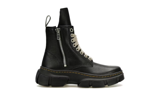 Dr. Martens 1460 DMXL Jumbo Lace Zip Boot Rick Owens Black