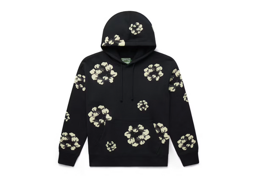 Denim Tears x CPFM Cactus Tears Wreath Hoodie Black