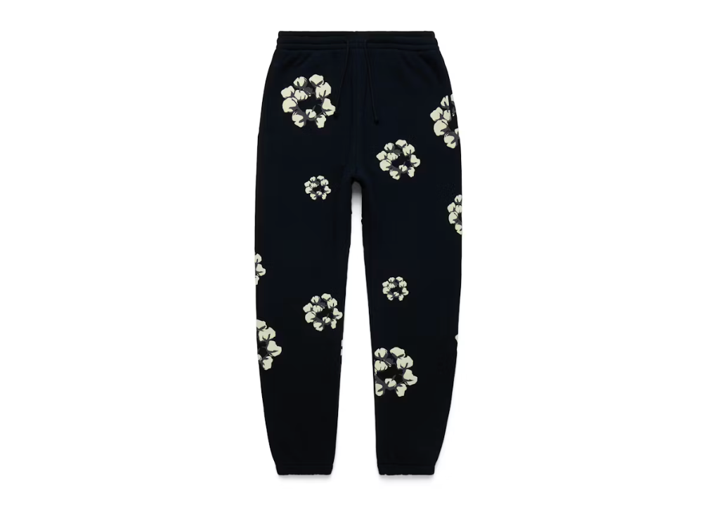 Denim Tears x CPFM Cactus Tears Wreath Sweatpants Black
