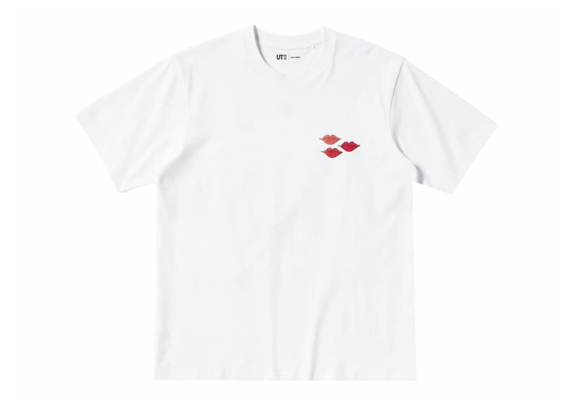 KAWS x Warhol UT Graphic 476350 T-shirt (Asia Sizing) White