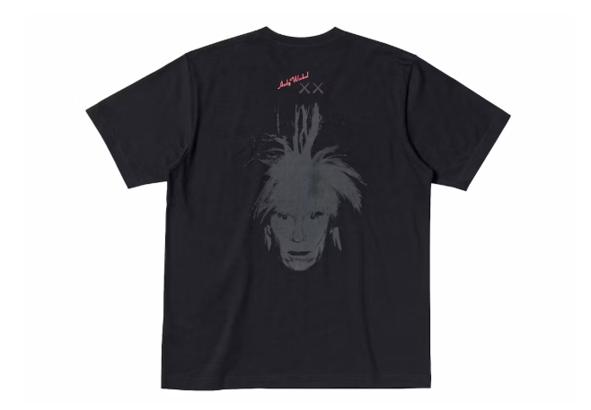 KAWS x Warhol UT Graphic 476352 T-shirt (Asia Sizing) Black