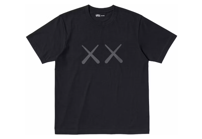 KAWS x Warhol UT Graphic 476352 T-shirt (Asia Sizing) Black