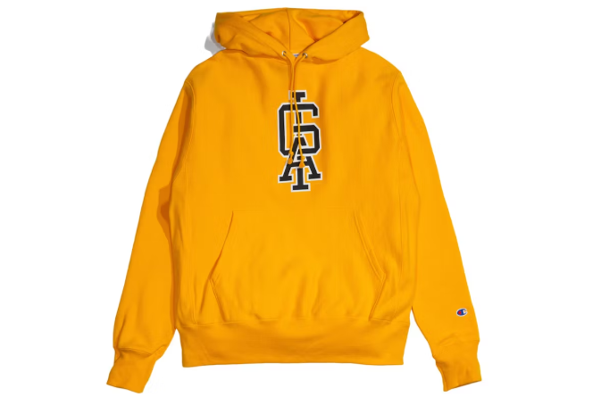 Virgil Abloh Brooklyn Museum Dark Side of The Rainbow Hoodie Orange