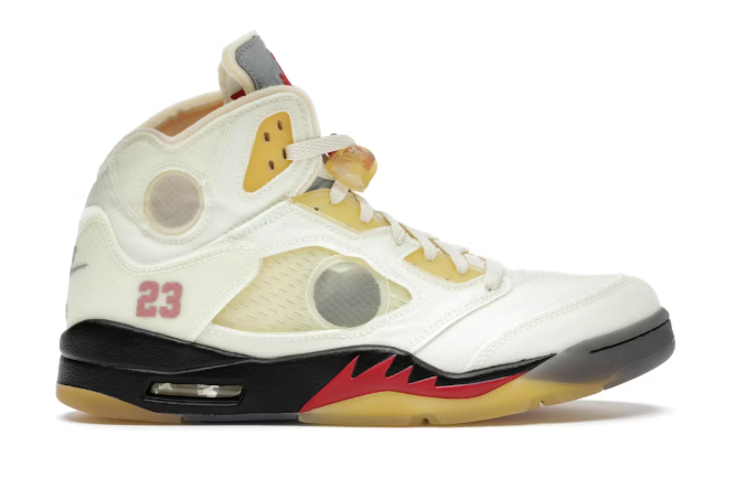 Jordan 5 Retro Off-White Sail