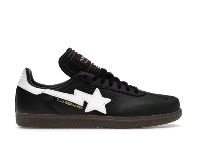adidas Samba Bape Black White Gum