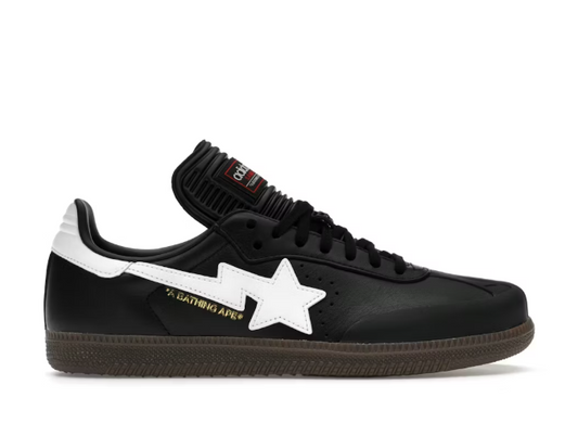 adidas Samba Bape Black White Gum