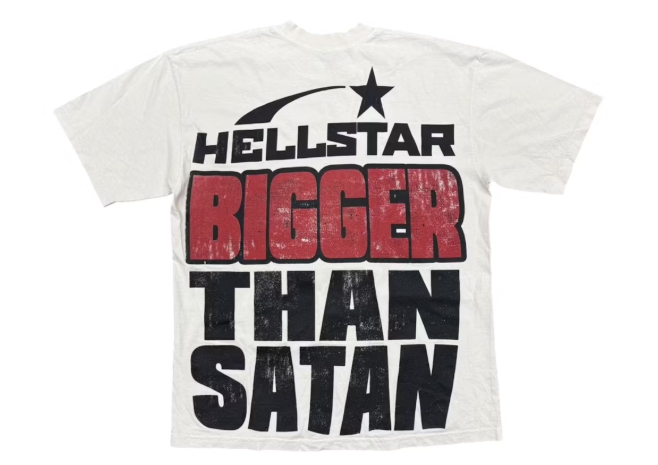 Hellstar Bigger Than Satan T-shirt White