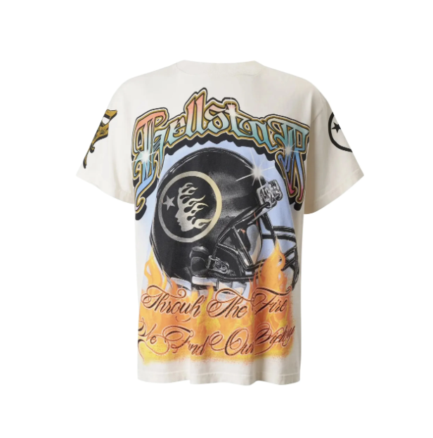 Hellstar Helmet T-shirt White