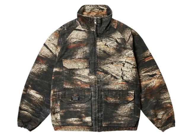 Palace RN Ripstop Jacket Bark DPM