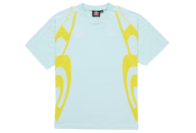 Supreme Umbro Old English Soccer Jersey Light Blue