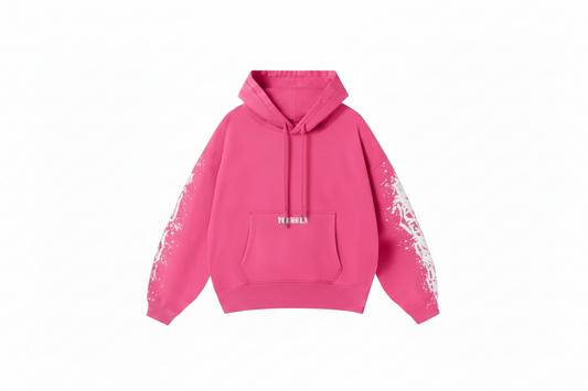 YoungLA Cyclone Hoodie Pink Wash