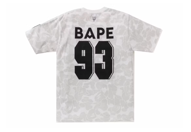 BAPE x Inter Miami CF Camo Tee White