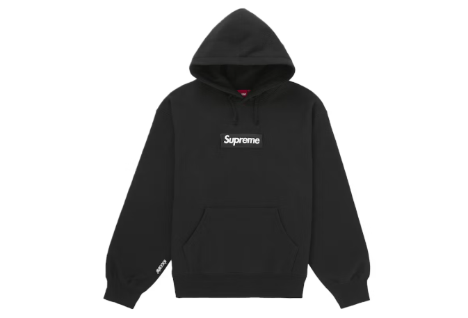 Supreme Box Logo Hooded Sweatshirt (FW25) Black