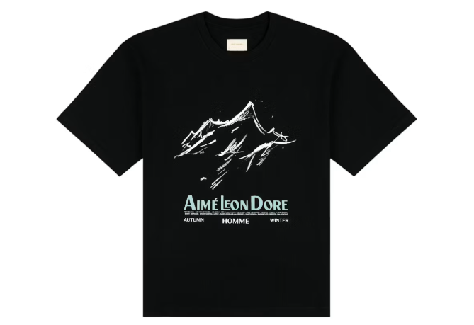 Aime Leon Dore Summit Tee Jet Black