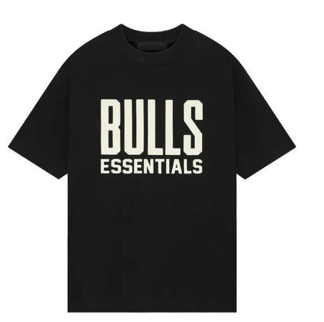 Fear of God Essentials x NBA Bulls Tee 'Black'