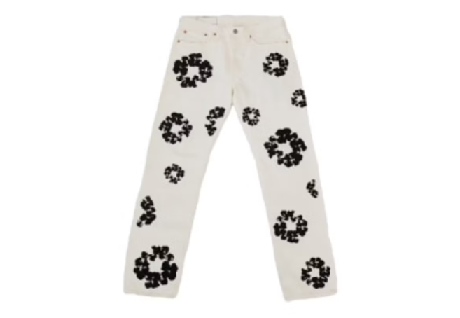 Denim Tears x Levi's Cotton Wreath Jean White