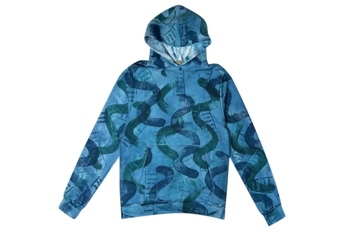 Denim Tears x Skepta Tears Hoodie Light Blue