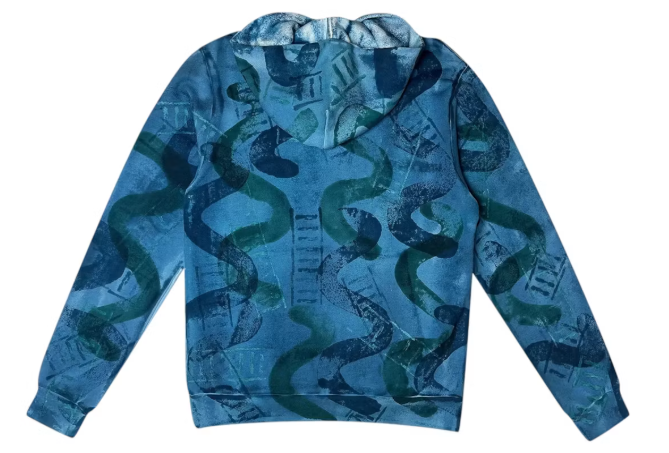 Denim Tears x Skepta Tears Hoodie Light Blue