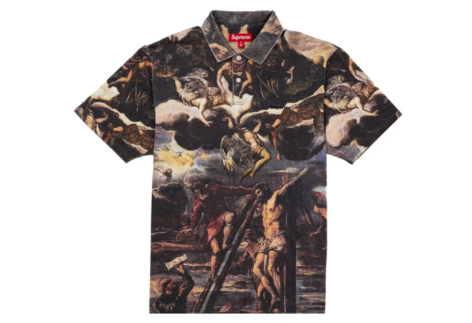 Supreme Crucifixion Polo Multicolor