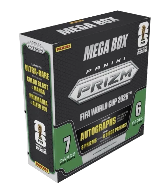2026 Panini PRIZM FIFA World Cup DSG Exclusive Mega Box