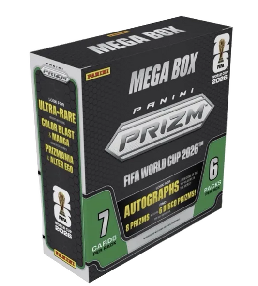 2026 Panini PRIZM FIFA World Cup DSG Exclusive Mega Box