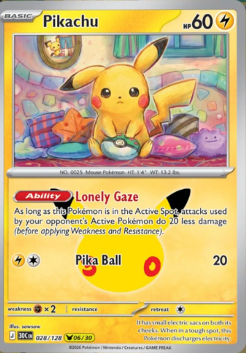 Pikachu 30th Anniversary 06/30