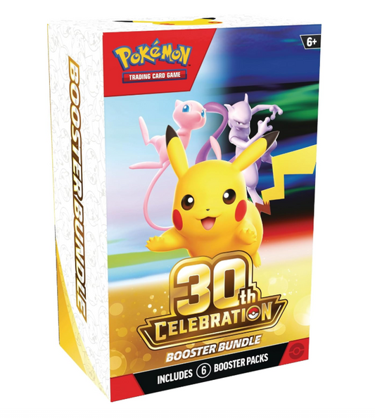 Pokemon TCG 30th Celebration booster bundle