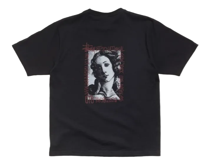 Stussy Junya Venus Black Tee