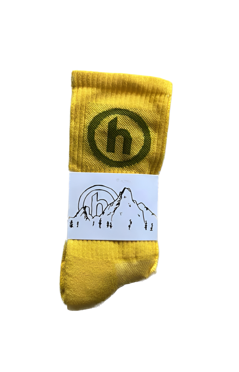 Hidden Sock Yellow/Green