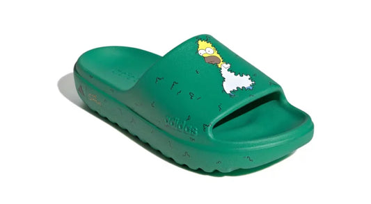 Adidas Adilette Lumia Slides Los Simpson Court Green