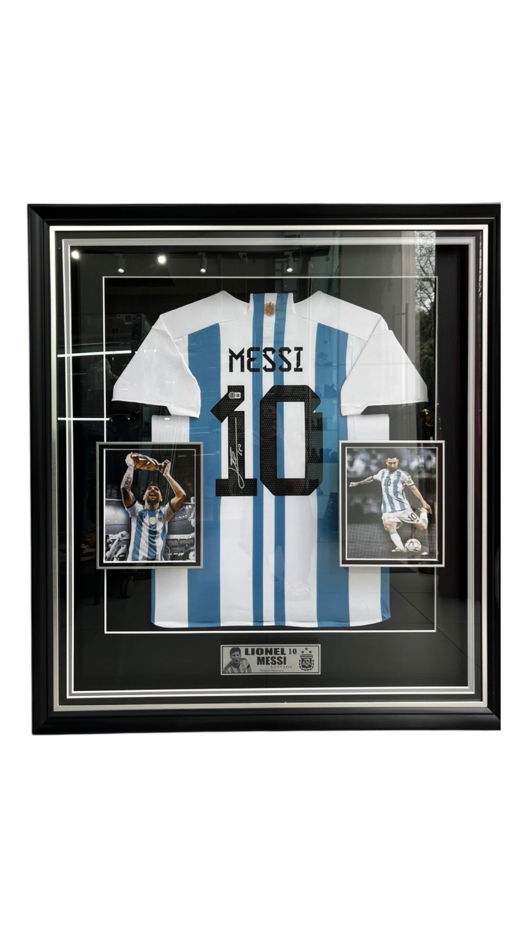 Jersey Firmado Por Lionel Messi (Mundial Argentina)