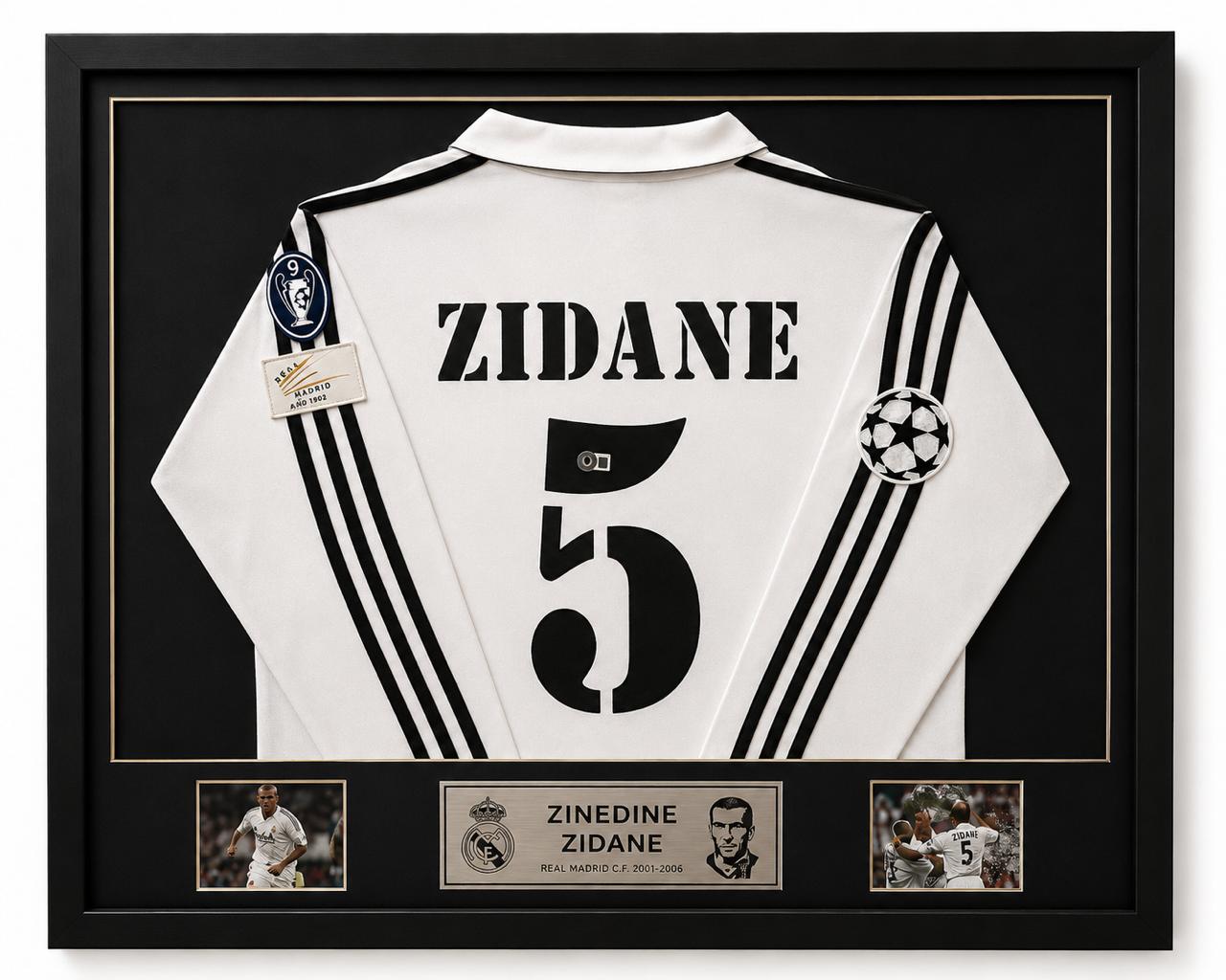 Jersey Firmada Por Zinedine Zidane