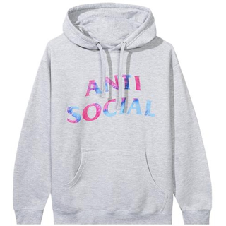 Anti Social Social Club Funky Forest Hoodie Grey