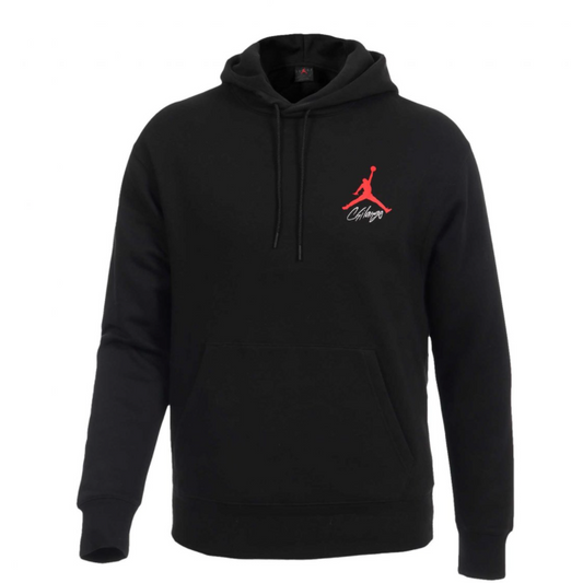 Mens Jordan Air Chilango Hoodie Black