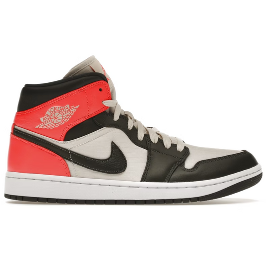 Jordan 1 Mid Newsprint Light Orewood Brown (W)