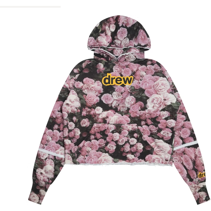 Drew House secret deconstructed hoodie roses