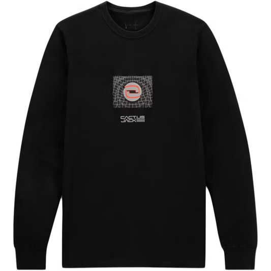 Travis Scott Cactus Jack for Fragment Logo L/S T-Shirt