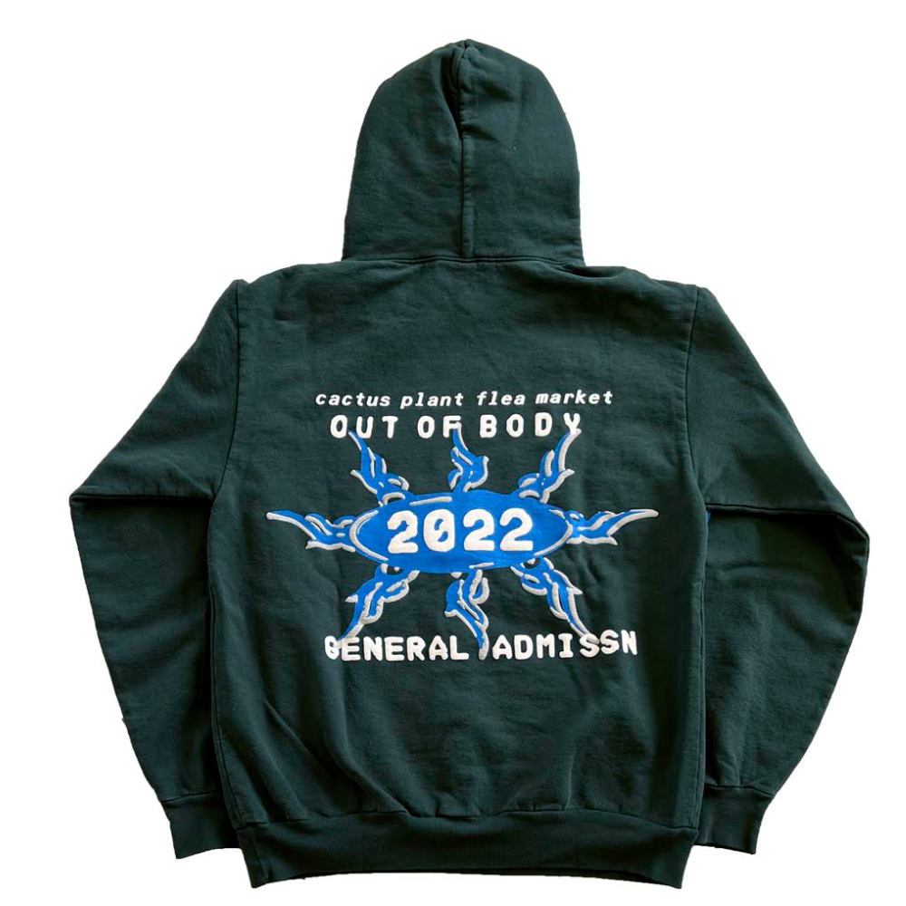 CPFM Merch Hoodie Green Gallery CDMX