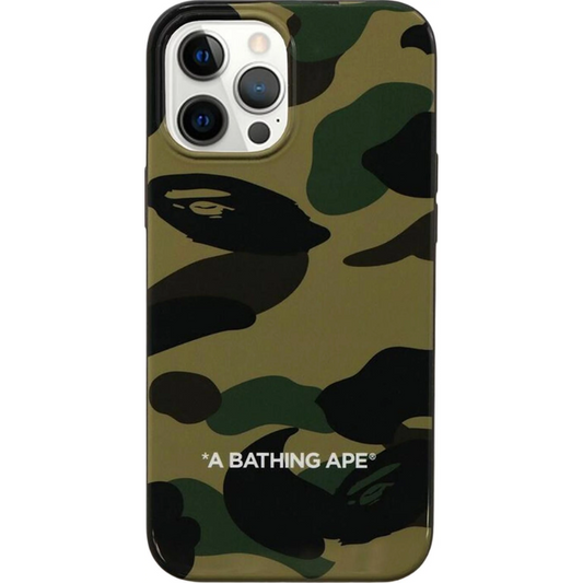 BAPE 1st Camo iPhone 12 Pro Case 'Green'